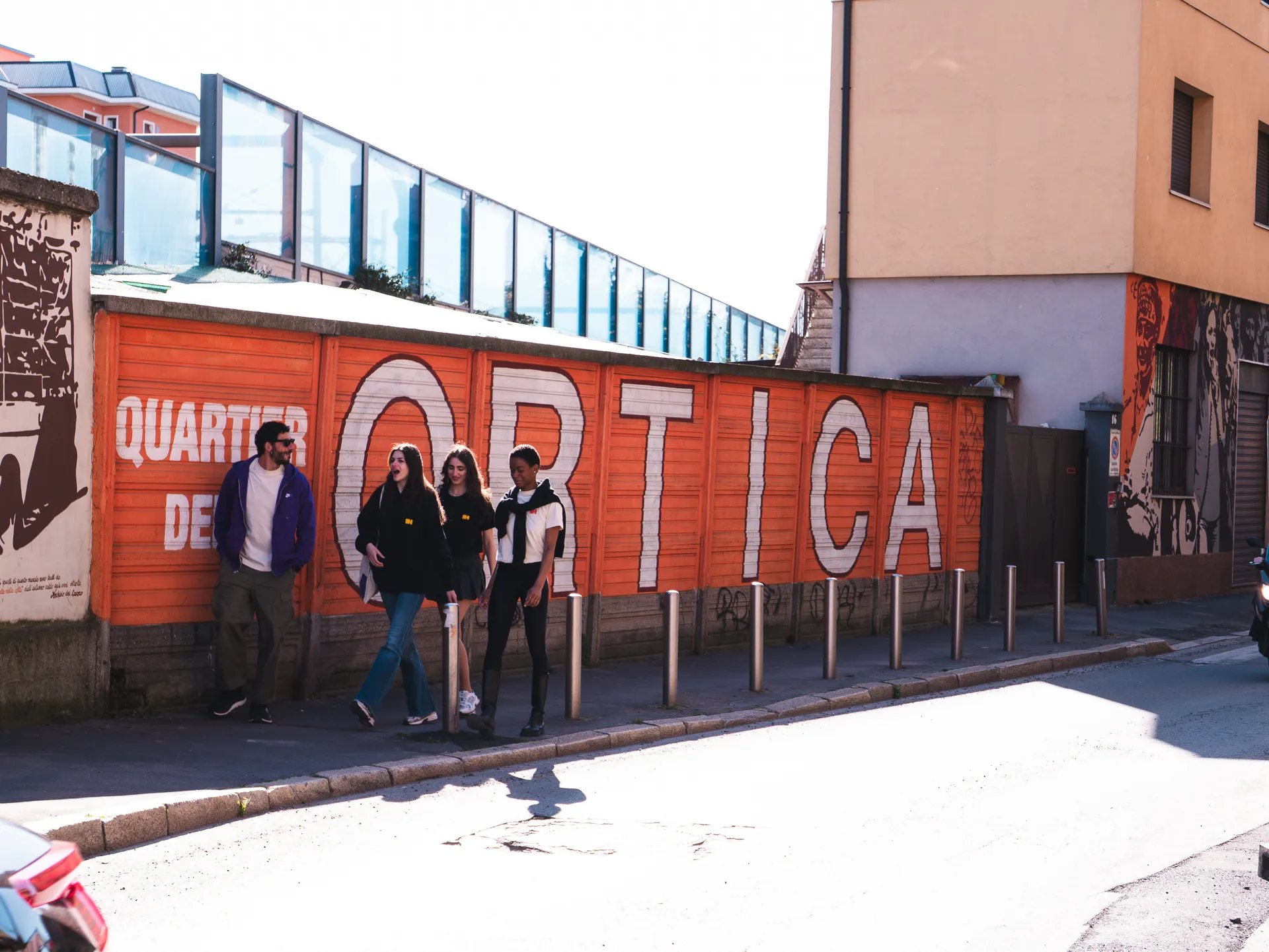 Murales nel quartiere Ortica, Milano